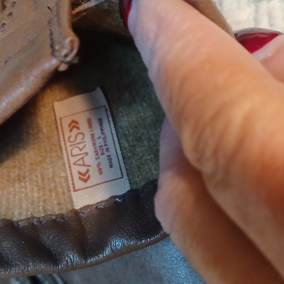 Vintage Aris Mens Leather Gloves NWT - Picture 5 of 8